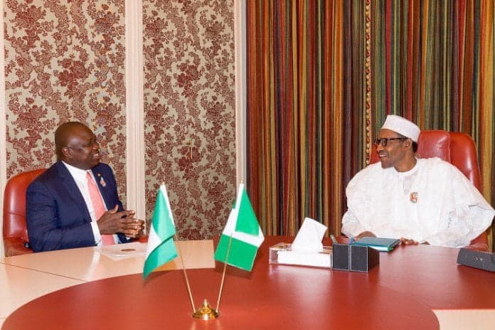 Muhammadu Buhari, Ambode Lagos State