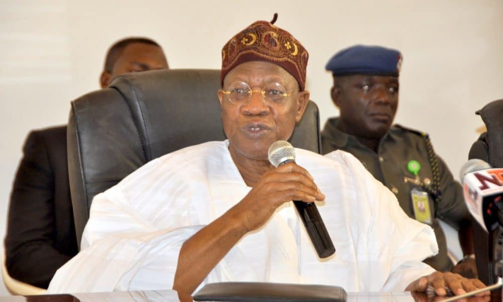 People Living Outside Nigeria Used Twitter To Attack Security Agents, Destroy Public Infrastructure – Lai Mohammed