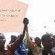BREAKING: Youths Knock El-Rufai, Protest Killings, Kidnappings In Kaduna