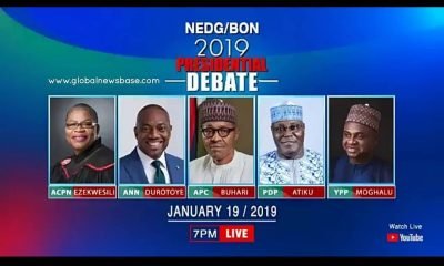 2019 Presidential Debate: Naija News Monitoring Room/Live Reports