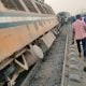 Many Injured As Train Derails In Lagos (Video/Photos)