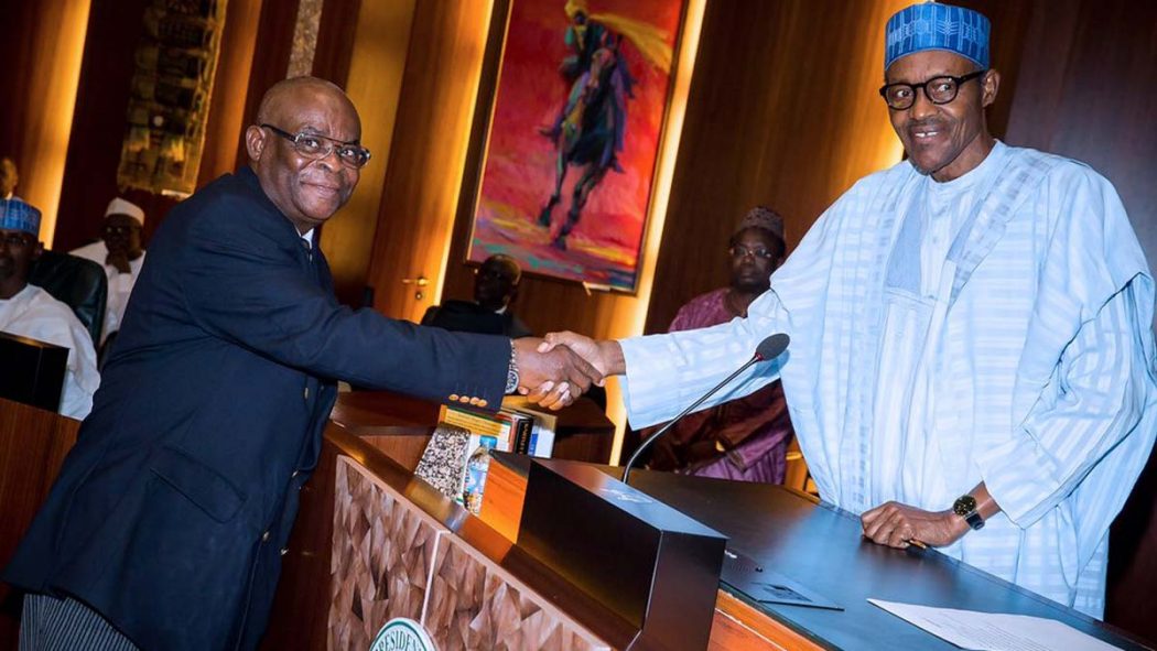 Onnoghen Fights Back, Drags Buhari Govt To Court Over Suspension