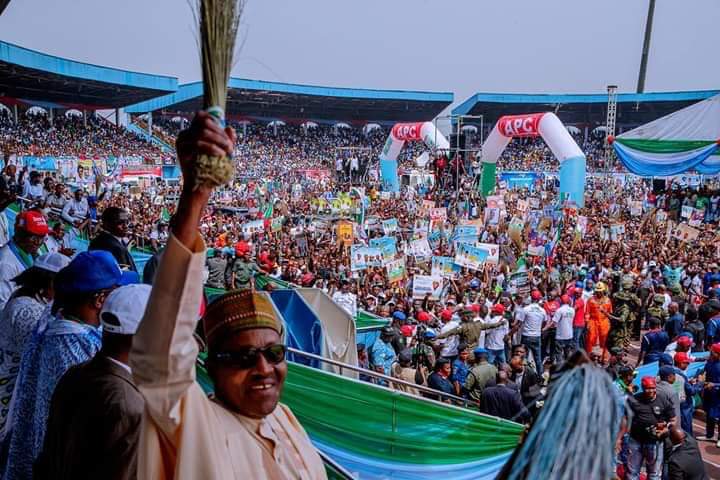 Buhari Goofs Again, Calls Ogboru "Presidential Candidate" (Video)