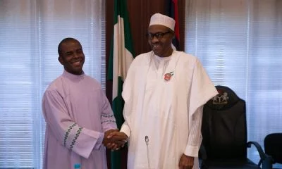 Father Mbaka Releases 'Dangerous Prophecy', Knocks PDP, Favours President Buhari