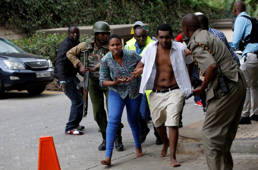 Explosions Rock Nairobi Hotel In Kenya, Attack Claimed By Al-Shabab (Video/Photos)