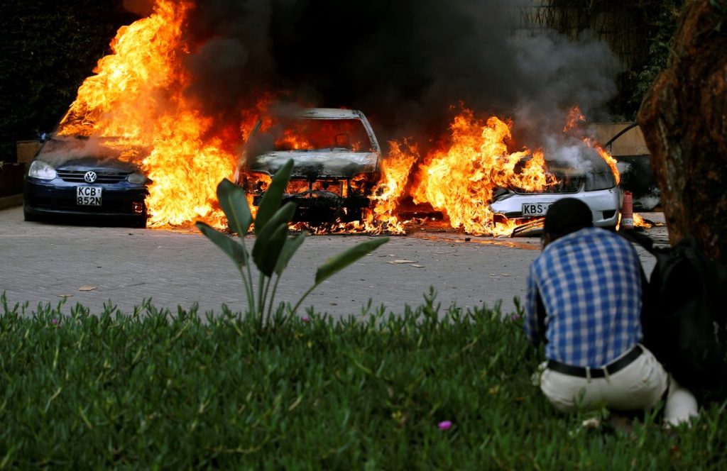 Explosions Rock Nairobi Hotel In Kenya, Attack Claimed By Al-Shabab (Video/Photos)