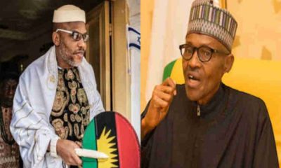 Nnamdi Kanu: You Can't Intimidate Us, Stop Open Display Of Hatred For Igbos - IPOB Fires Back At Buhari