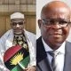 Biafra: Nnamdi Kanu Bombs CJN Tanko, Praises Onnoghen In Latest Broadcast