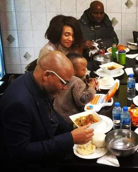 Biafra: Finally, Nnamdi Kanu Reunites With Family In UK (Photo)