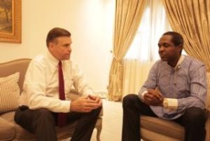US Ambassador Visits APC's Tonye Cole, Encourages His Style Of Politics