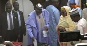 Just In: President Buhari Casts His Votes