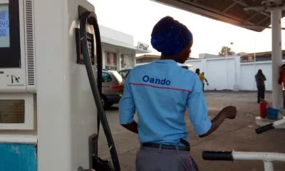 Oando Shuns IPMAN's Order, Sells Petrol At N145 Per Litre (Photos)