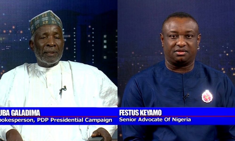 Nigerians React As Buba Galadima Knocks Keyamo On #PoliticsToday