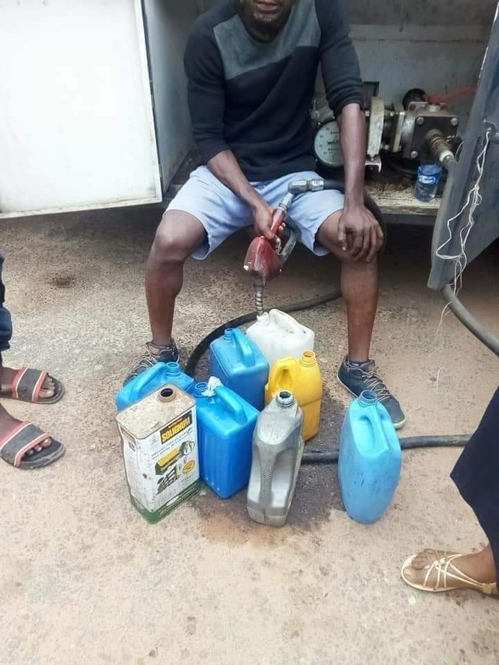 Abia Governor Shares Kerosene To Residents Ahead Guber Poll (Photos)