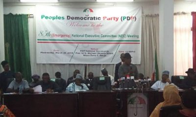 Details Of PDP NEC Meeting Emerge