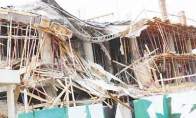 Breaking: School Building Collapses In Lagos, Several Pupils Feared Dead