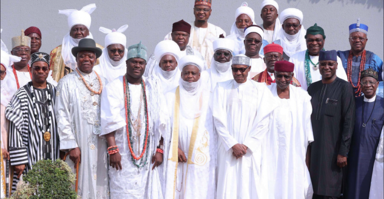 What Buhari Discussed With Traditional Rulers In Abuja
