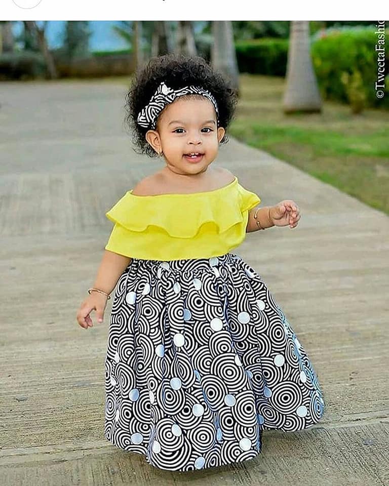 beautiful ankara styles for children