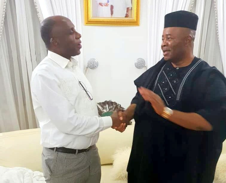 Akpabio and Amaechi reconcile