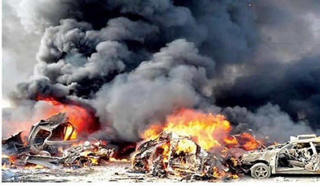 JUST IN: Suspected Terrorists Blow Off Kogi LGA Offices With Explosives