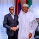 President Buhari Meets Newly Re-elected AfDB President Adesina