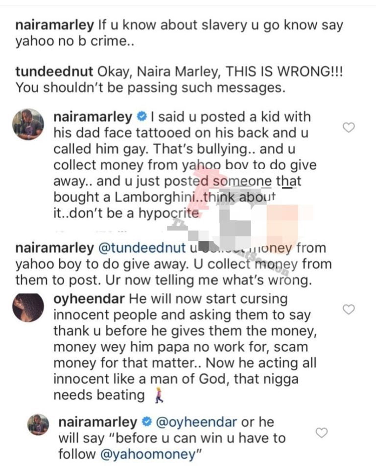 Naira Marley Accuses Tunde Ednut Of Collecting Money From 'Yahoo Boys'