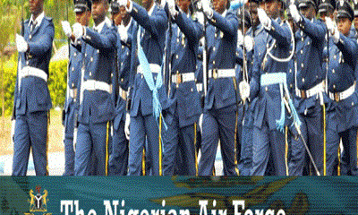 Nigerian Air Force Releases List Of Successful Candidates For Basic Military Training Course (BMTC) 43/2022