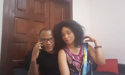 Biafra: Nnamdi Kanu Speaks After Leaked 'Bed Moment' Video, Praises Wife