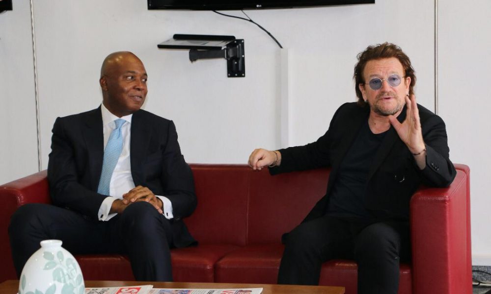 Saraki meets Bono