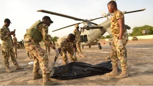 Helicopter Blade Chops Off Head Of Air Chief Marshal In Borno (Photo)
