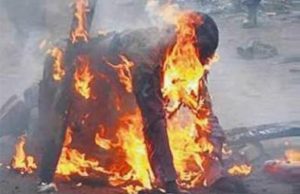 Frustrated 'King' Sets Self Ablaze In Rivers State