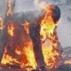 Frustrated 'King' Sets Self Ablaze In Rivers State