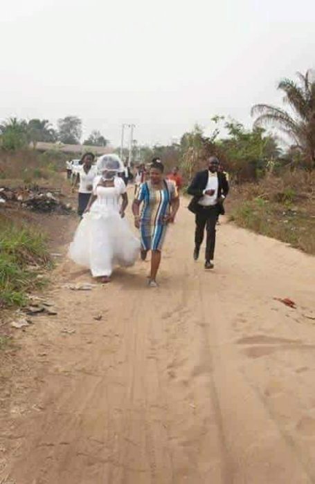 Fie Photo of a Nigerian Bride