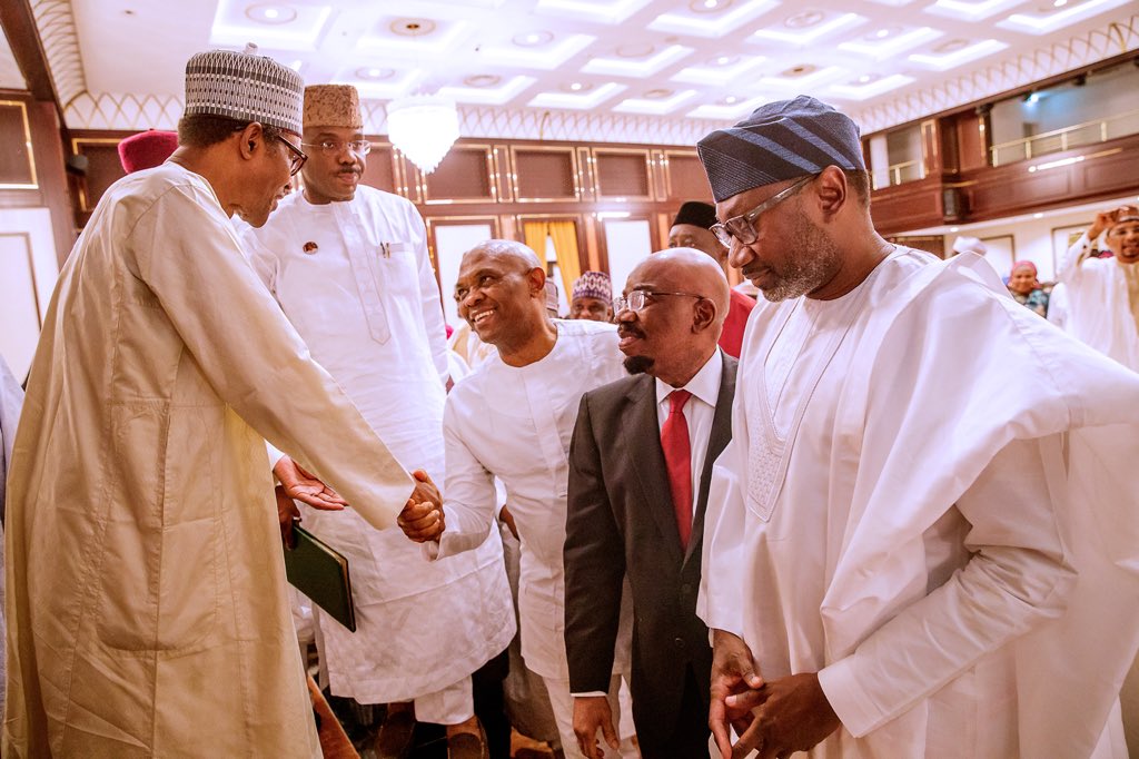 Ramadan: Buhari Hosts Dangote, Otedola, Other Billionaires (Photos)