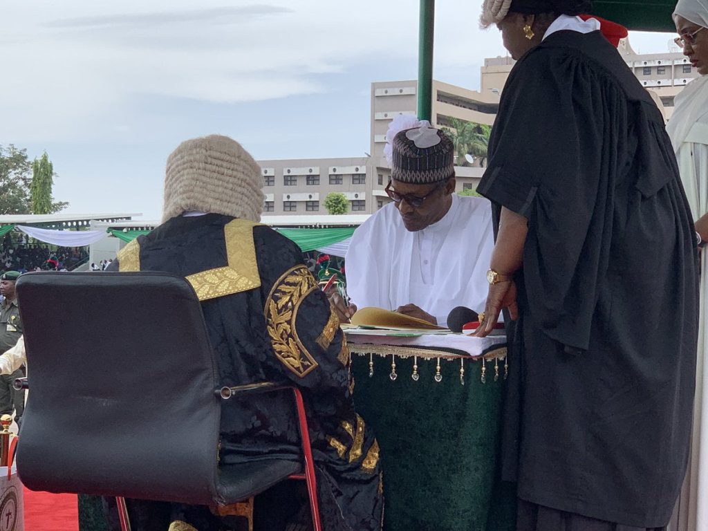 Videos/Photos Of 2019 Presidential Inauguration