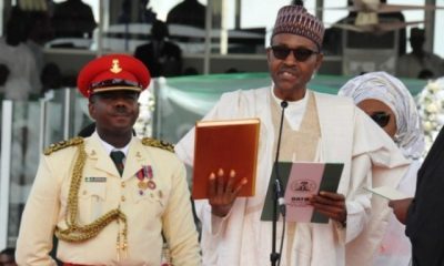 Buhari takes oath of office