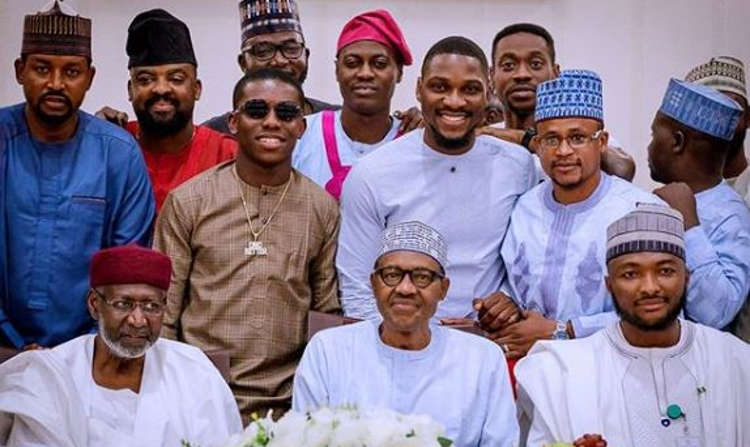Buhari Sends 'Strong Warning' To Nigerian Celebrities