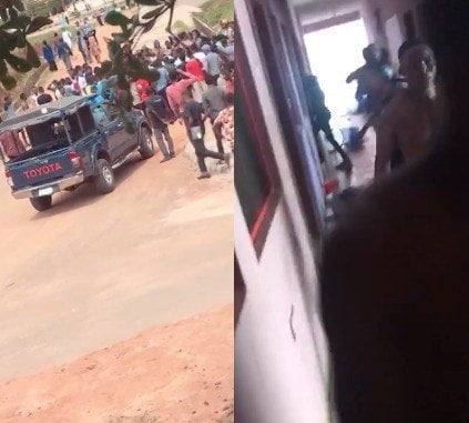 Nigerians React As Police, Students Clash At Caleb University