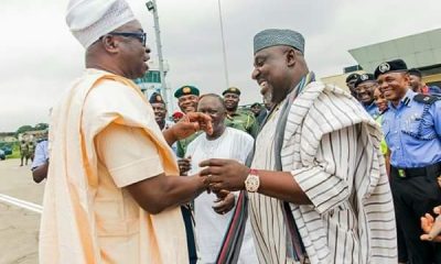 Nigerians React As Fayose Welcomes Rochas Okorocha To EFCC Alumni