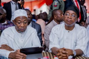 Rauf Aregbesola and Gboyega Oyetola