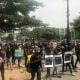 Women protest against rape by Nigerian police