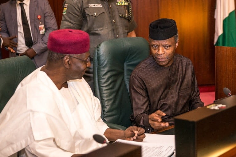 Osinbajo in NEC discussion