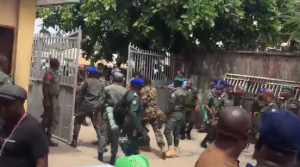 army, police clash