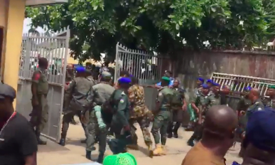 army, police clash