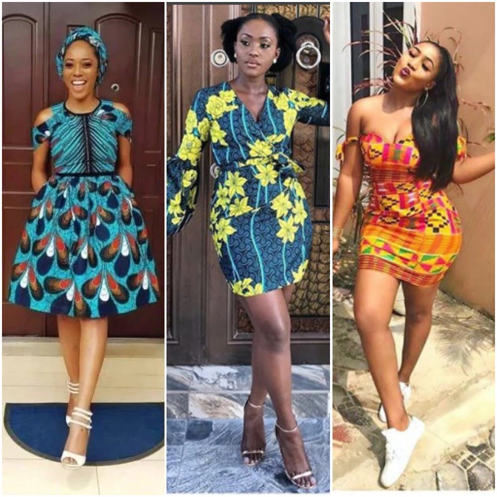 african short gowns styles