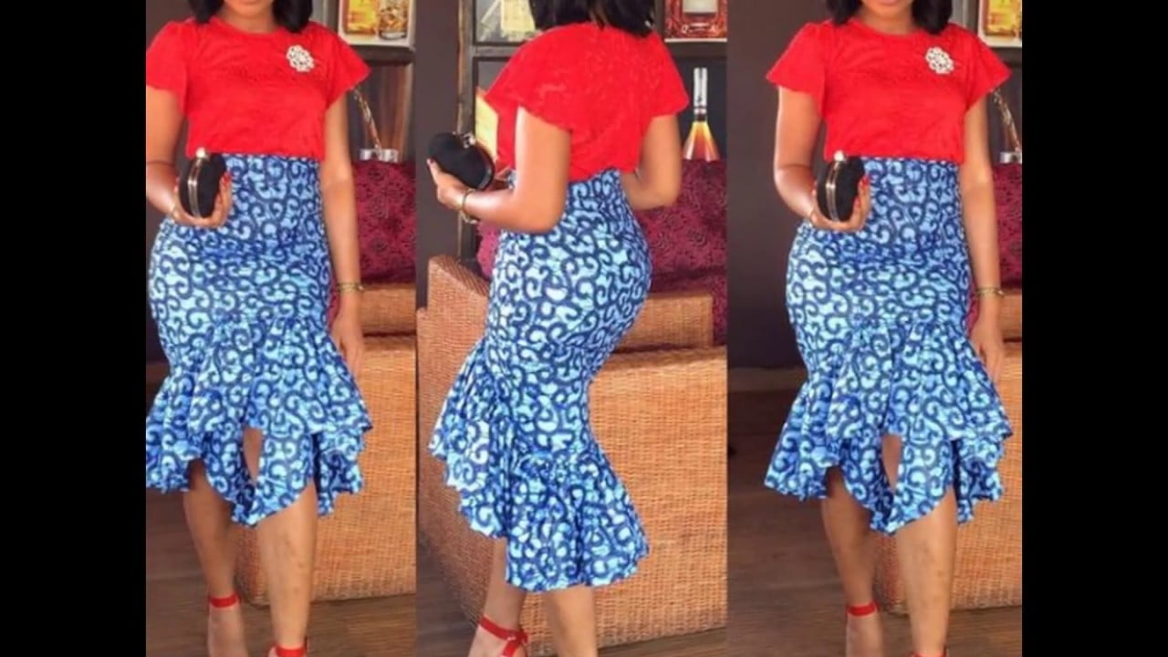 latest ankara short dress designs