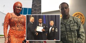 Degree, Nollywood Actress Bukky Wright's Son, Degree, United States Air Force