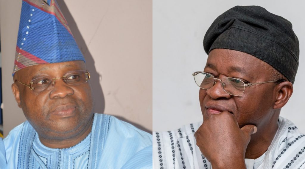 Osun 2022: PDP Factional Chairman, Adeleke's Former Running Mate, Others Defect To APC
