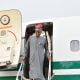 Video: President Buhari Arrives Lagos State For Commissioning Of Dangote Refinery