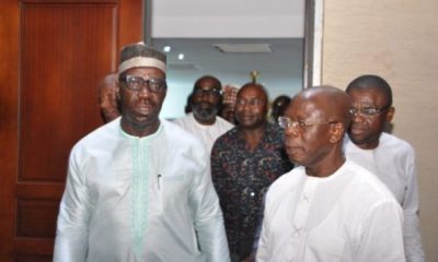 Oshiomhole Speaks On Relationship With Obaseki